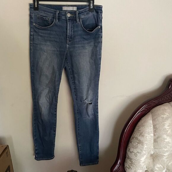 Athleta Sculptek Ultra Skinny Jeans- Size 4 - Picture 1 of 8